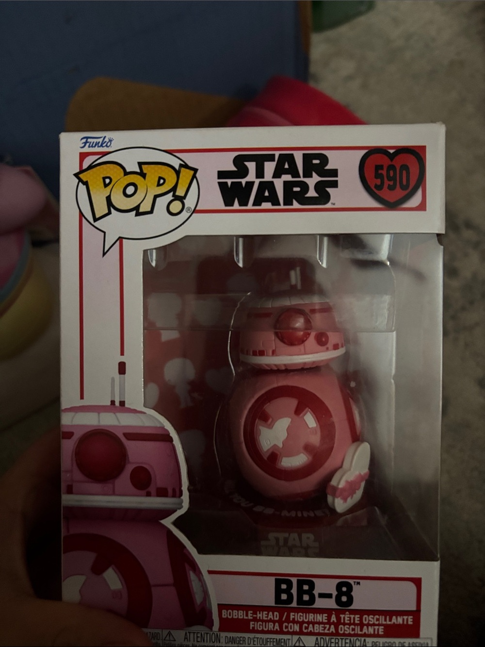 Funko Pop! Star Wars BB-8 Pink Vinyl Figure (Pink, White)